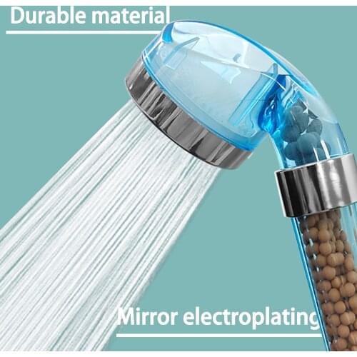 Elyn 2021 High Quality Shower Head High Pressure Water Saving Shower Rose Utility Head With Negative Ion Activated