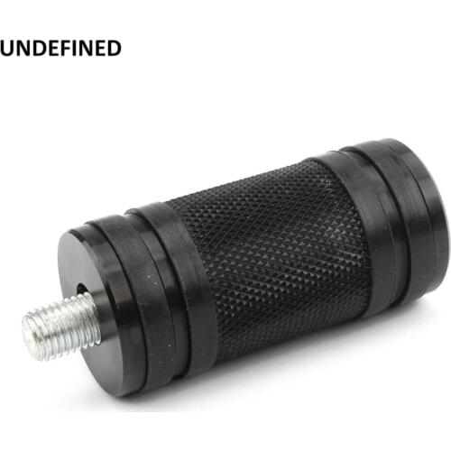 Motorcycle Shifter Pegs Knurled Burst Traction Gear Black For Harley Sportster 883 1200 Dyna Softail Touring Road King Ultra