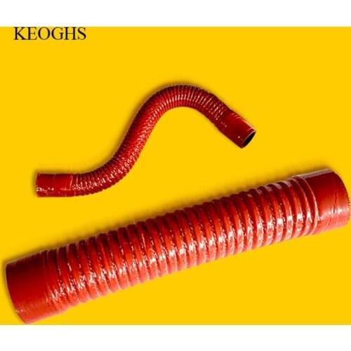 KCSZHXGS silicone tube air intake hose turbine supercharger tube water pipe hose turbocharged cooling pipe 80cm 1pc