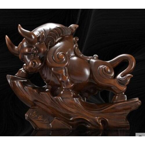 Cow fortune Taurus Display OX fortune such Wall Street Cattle bullish Boss desktop decorative arts and crafts company fortune op