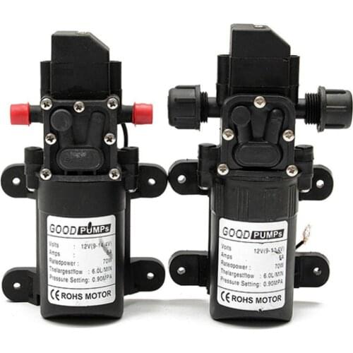 130PSI 6L/Min High Pressure Diaphragm Self Priming Water Pump Automatic Switch Car Accessories