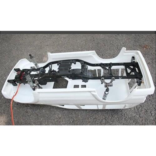 Rc Car 1/10 Crawler Parts Metal Mounting Brackets Fixing Rack Set For Cars Land Cruiser LC80 Car Shell + SCX10 ii TRX-4 Chassis