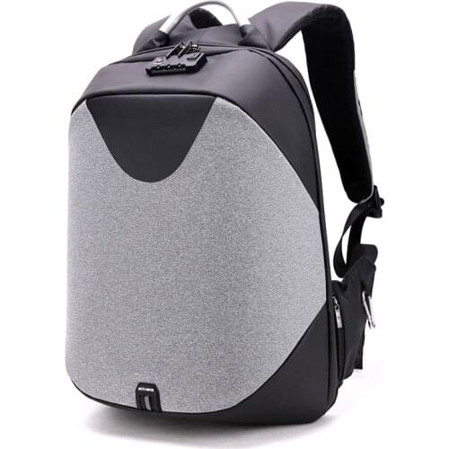 Anti-theft Men Backpack Laptop Notebook Bag Mochila Outdoor Backpack Male College Student Schoolbag USB Charging Bagpack