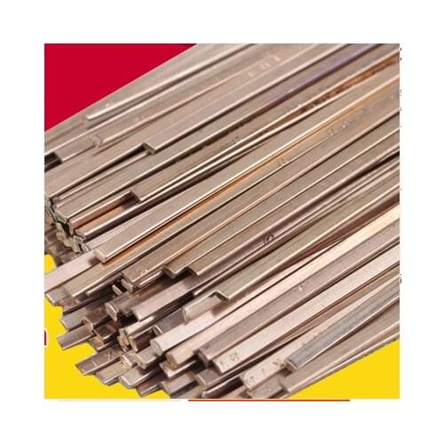 10 PCS flat copper electrode air - conditioned refrigerator welding special 1.3 * 3.2 mm the Phosphor copper welding rod