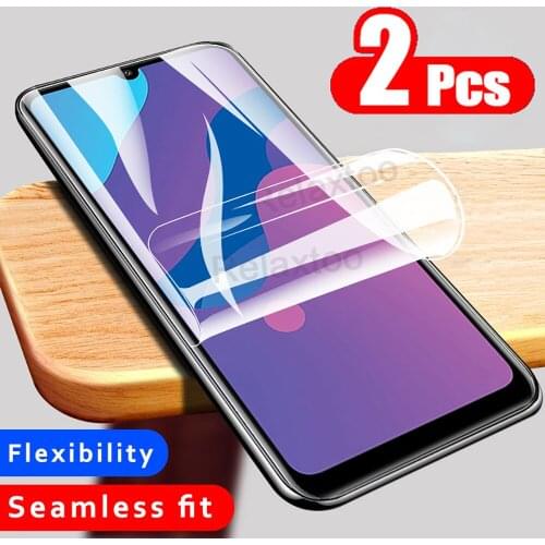 Full Cover Soft TPU Hydrogel Film For Huawei Honor 9A 9C 9S Protective Hydrogel Film Screen Protector Hydrogel Film not glass