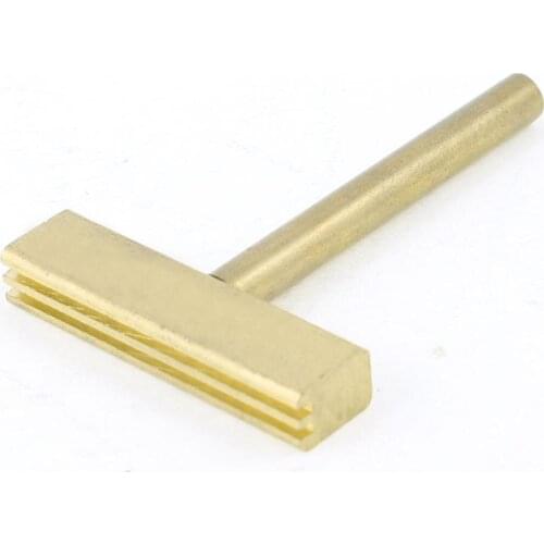 Ribbon Repair 40W Gold Tone T Shaped Head for Soldering Iron