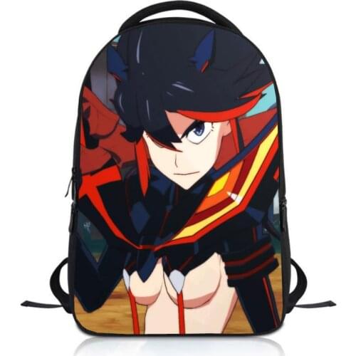 Anime KILL la KILL Students Backpack School Bag Children Cartoon Knapsack Boys Girls Rucksack Kids Bookbag Satchel