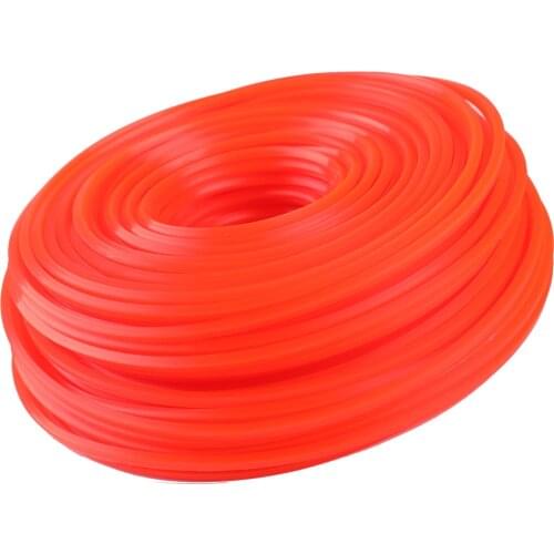 Garden Power Tools Grass Trimmer Head Nylon Line Mowing Rope Weeding Brush Mower Round Square Rope Lawn Mower Accessories