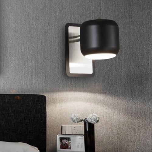 Nordic led Wall Lamps Adjusatble 5W Led Sconce for Bedside Bedroom living room Corridor Indoor Lighting AC90-260V