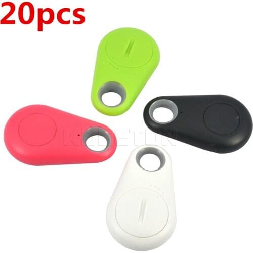 20pcs Smart Wireless Tag bluetooth 4.0 Anti lost alarm Tracker key finder GPS Locator Child Elderly Pet Phone Car Lost Reminder