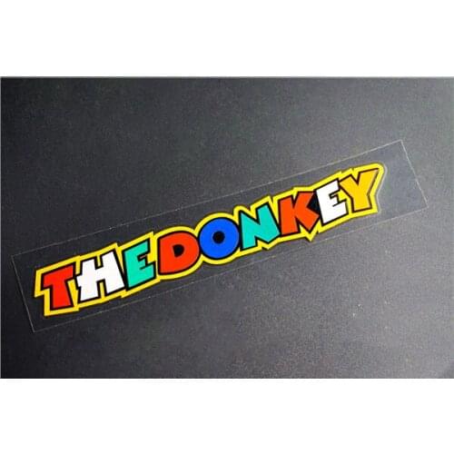 Car Styling Decals Motocross Racing MOTO Helmet Decorate Stickers for THEDONKEY