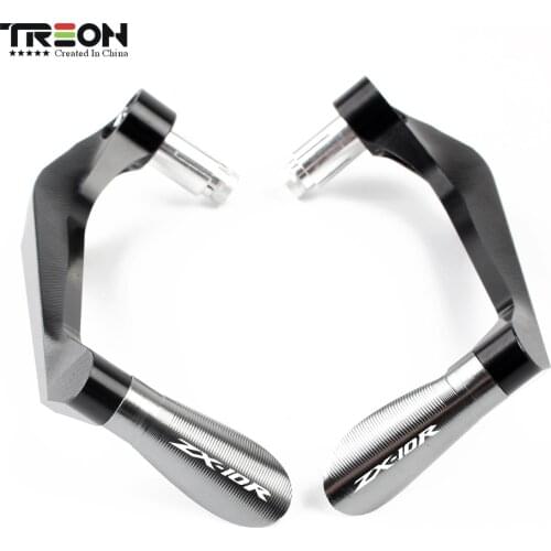 Universal Motorcycle Accessories For KAWASAKI zx10r z x10r Handlebar Grips Guard Brake Clutch Levers Guard Protector 1 Pair
