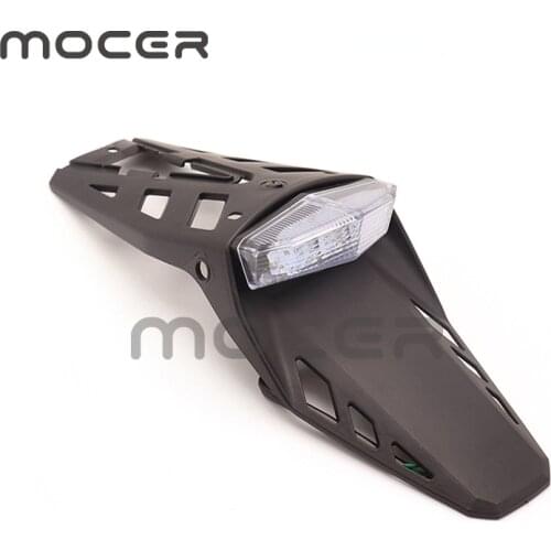Universal Portative Motorcycle For Enduro Trailbikes LED Rear Licence Fender Tail Light Honda XR400 CRF250 CRF450
