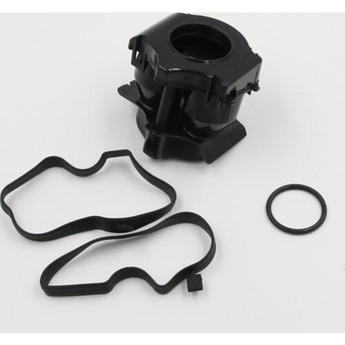 High Quality New 11127799366 Crankcase Breather Valve Oil Trap with Gaskets for BMW 3 5 7 X3 X5 E46 E53 E60 E61 E65 E66 E83