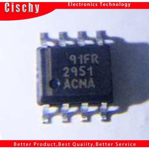 5pcs/lot LP2951ACMAX LM2951ACM3.3 LP2951ACMA LM2951ACMA LP2951 LP 2951 ACMA SOP-8 150mA ADJUSTABLE VOLTAGE REGULATOR In Stock