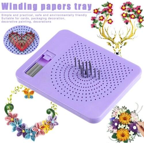 Handmade Economical Quilter Grid Guide for Paper Folding Crafting Paper Quilling Paper Craft Tool DIY Paper Quilling Tool