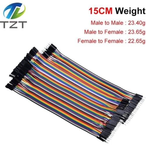 Cable Dupont Jumper Wire Dupont 15CM Male to Male + Female to Male + Female to Female Jumper Copper Wire Dupont Cable DIY KIT