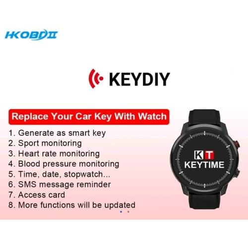 KEYDIY New KD Watch Smart Key Replace Your Car Key with Watch Sport Monitoring Heart Rate Access Card Time Date Stopwatch
