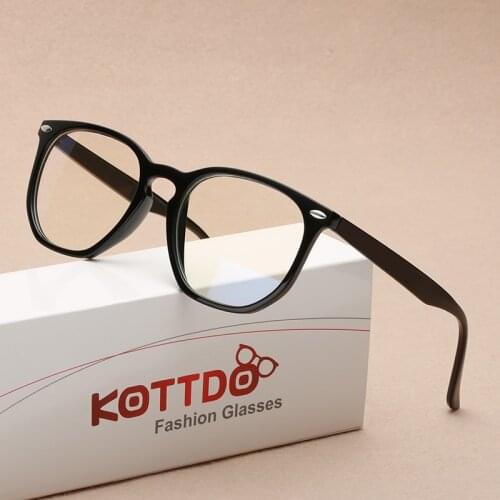 Classic Women Computer Anti-Blue Light Eyeglasses Fashion Sqaure Prescription Opical Myopia Glasses Frame Classic New Men