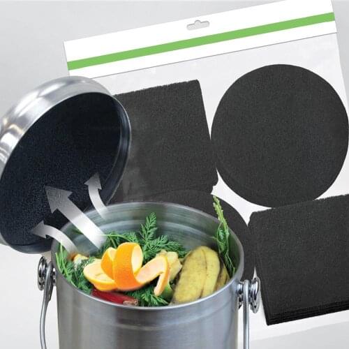 Square Round Compost Filter Sponge Filter Cotton Deodorant Activated Carbon Kitchen Barrel Compost Instead Of Filter Activated C