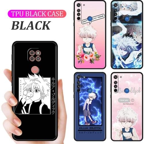 Soft Case For Motorola One Fsuion Plus G9 Play G30 G8 Power Lite E6s Hyper 20 G40 G60 Silicone Phone Cover Hunter X Hunter Anime
