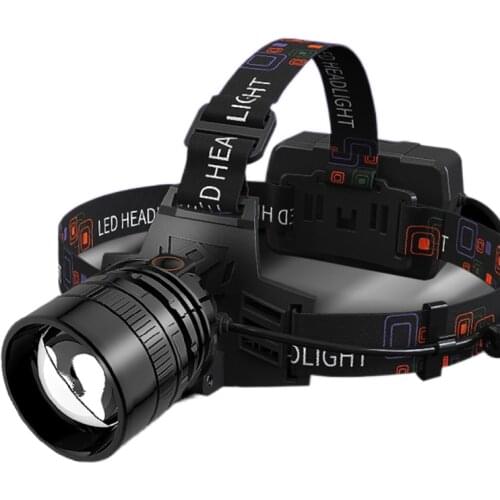 Scorpion headlight lamp grip Scorpion dedicated charging bright purple LED wearing the head-mounted light astigmatism zoom lithi