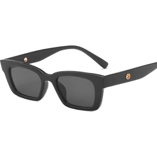 Classic Vintage Square Sunglasses Women Brand Designer Mirror Plastic Sun Glasses Retro Fashion Small Frame Oculos De Sol