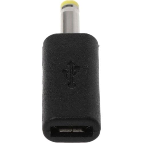 Micro USB Female To DC 4.0x1.7mm Male Plug Jack Converter Adapter Charge For Sony PSP and more