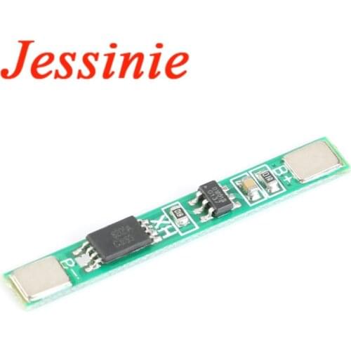 10 pc 1S 3.7V 2A li-ion BMS PCM 18650 Battery Protection Board PCB for 18650 Lithium ion li Battery Cell