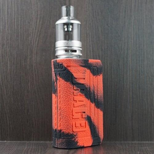 Silicone Cover Case For voopoo drag 3 177W box mod drag3 Vape Kit is Gel Texture Sleeve Skin Sticker Wrap