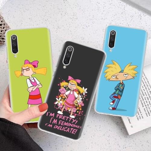 Cartoon Hey Arnold Fondos Silicon Phone Case For Xiaomi Note 10 Mi 11 9 8 CC9 10T 9T 5X 6X A3 A2 A1 Lite Pro Poco F1 X3 Cover Co