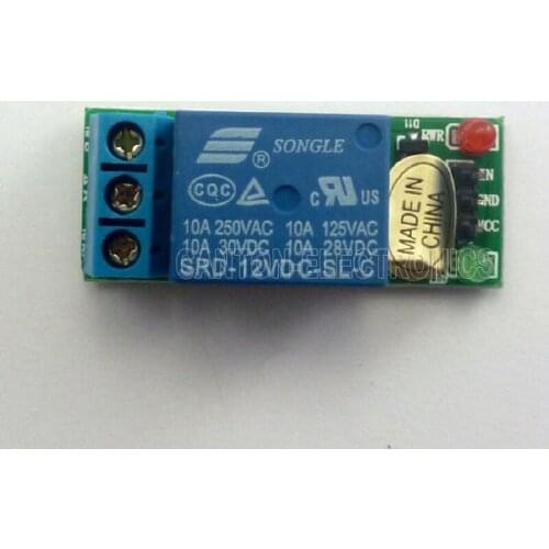 TB409 1 Channel DC 12V Time Relay Module for Touch Sensor Delay Switch