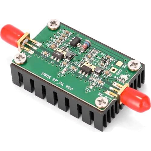 2MHz-700MHZ 3W RF Power Amplifier Broadband Practical Amplification Device for HF VHF UHF FM Transmitter Radio