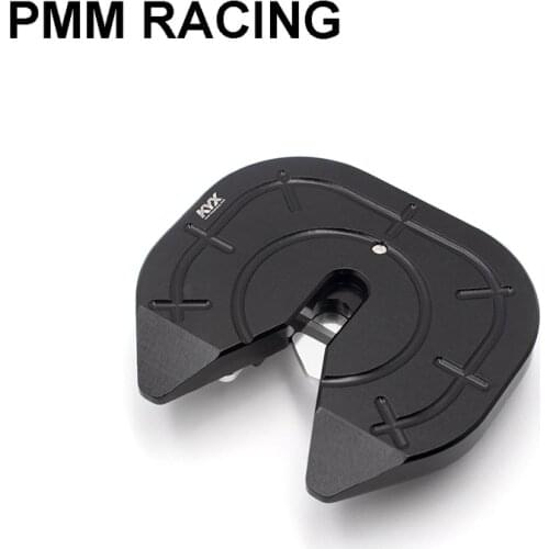 1 Set Metal Aluminum alloy Upgrade parts Grinding disc Base For 1/14 Tamiya RC Truck car Scania R620 Accessories Black