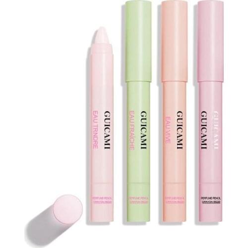 2020 Solid Perfume Brightly Fragrant Ointment Lasting Fresh Male and Female Crayon Perfume Portable Pocket Tourism Packaging