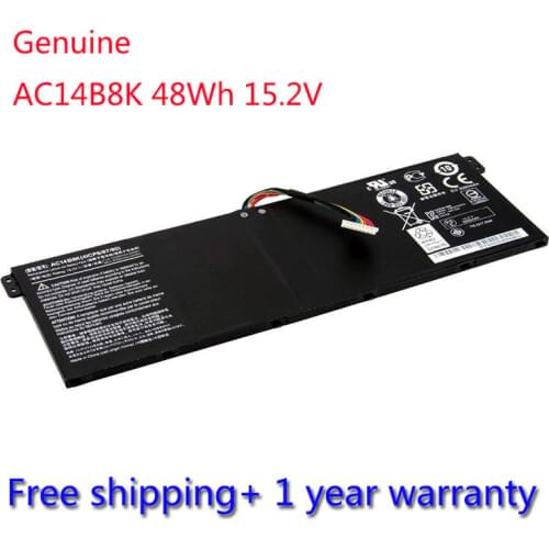 7XINbox 48Wh 15.2V AC14B8K Battery For Acer Aspire E3-111 E3-721 E5-771 ES1-311 ES1-711 R7-371T V3-111 C810 C910 CB3-571