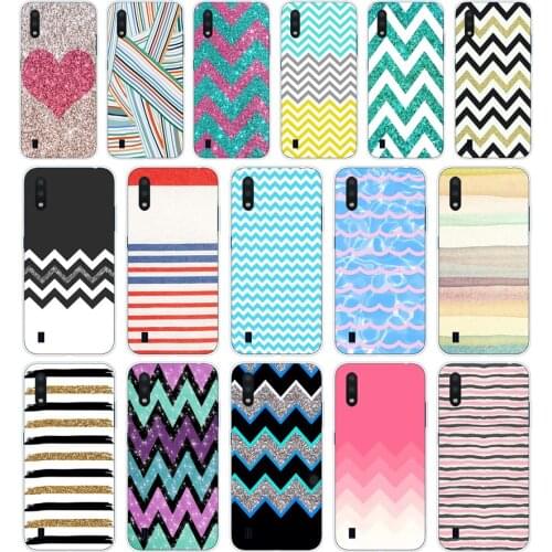 36 gold pink black Glitter Wave Soft Silicone Tpu Cover phone Case for Samsung Galaxy A01 A10 2019 A20 A20E A20S M11 M21 case