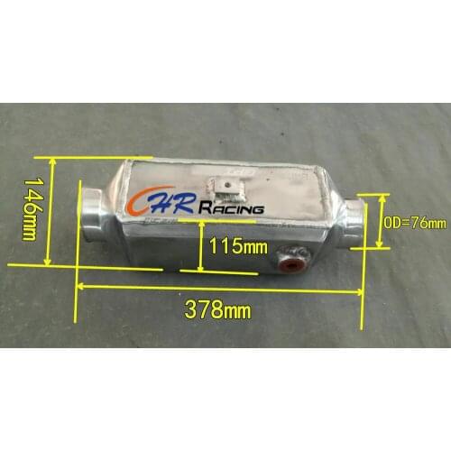 FOR NEW UNIVERSAL Aluminum Turbo Front-Mount Water to Air Intercooler EXTRA COOLING
