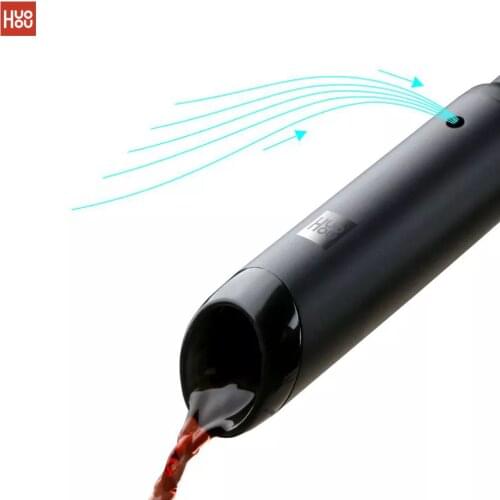 Huohou Fast Wine Decanter Pourer Liquid Pouring Tools Stainless Steel Vacuum Bottle Stopper Bottles Cap Bar Accessories