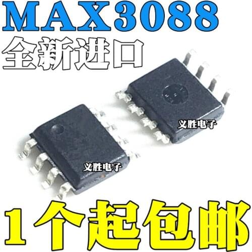 MAX3088 NEW MAX3088ESA MAX3088CSA MAX3088EESA MAX3088ECSA SOP8 Integrated circuit IC, SMD SOP - 8 transceiver IC, drives, MAX308