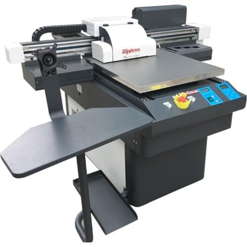 2019 new product 9 colors inkjet A1 6090 uv flatbed printer with 3pcs TX800 printhead