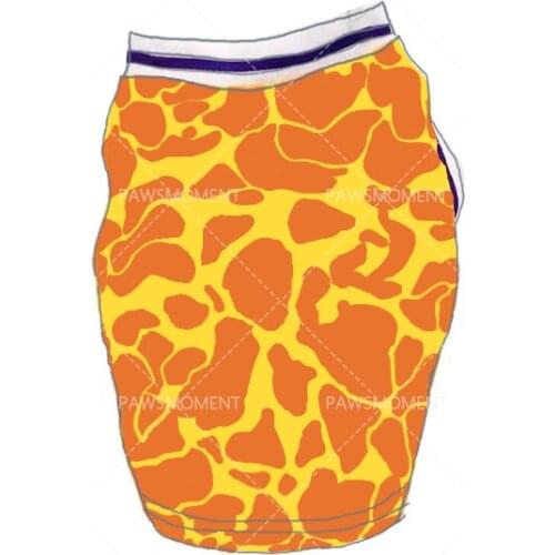 Pet Dog Clothes for Small Dogs Clothing Summer Vest for French Bulldog Orange Basketball Jersey for Puppy Yorkies Pug PC2144