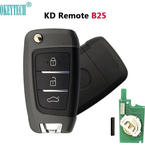 OkeyTech B25 B Series 3 Buttons KD Remote Control Car Key for Hyundai for Mini Kd KD900 KD900+ URG200 KD-X2 Key Generator