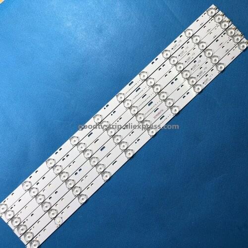 Original and new 1Set=6 Pieces LED backlight for 32inch Tv IC-B-KKL32D032 JL82K5 8lamps 600mm
