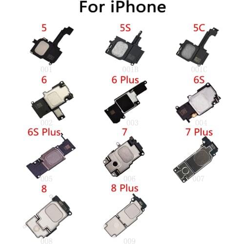 Original Bottom Loud Speaker Loud Sound Buzzer Ringer Speaker Flex Cable For iPhone 7 8 Plus 6 6S 5 5S 5SE 5C 4.7 5.5 inch