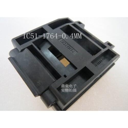 Original YAMAICHI IC Test Seat IC51-1764-1995 Burning Programme LQFP176 Socket Adapter 0.4MM