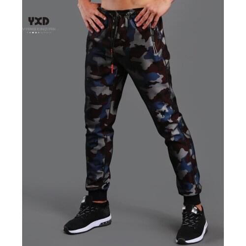 Men clothing Mens Boutique Autumn Pencil Harem Pants Men Camouflage Military Pants Loose Comfortable Cargo Trousers Camo Joggers