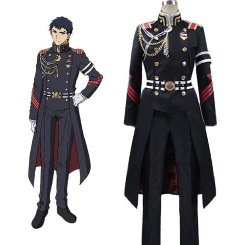 Seraph of the End Kureto Hiragi Cosplay Costume Tailor Made