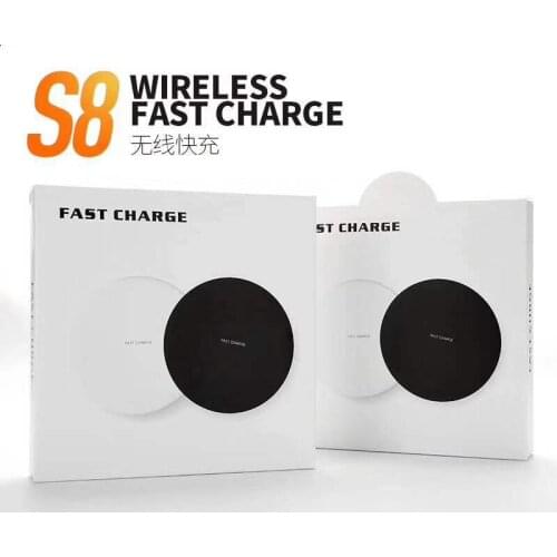 Tutew 10W QI quick Wireless Charger Charging Induction USB Charger for iPhone 8 Plus/ X XS XR for Samsung Galaxy S8/S8 Plus No