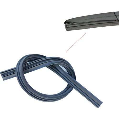 Car Wiper blade Insert Soft Rubber Strip replace Refill 24+19" for nissan patrol 2013 2014 2015 2016 2017 2018 2019 Accessories